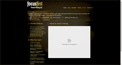 Desktop Screenshot of focusguntraining.com